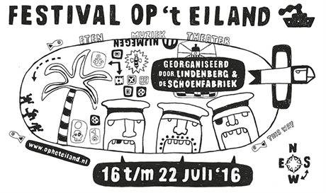 René ten Bos spreekt op Festival Op ’t Eiland in Nijmegen